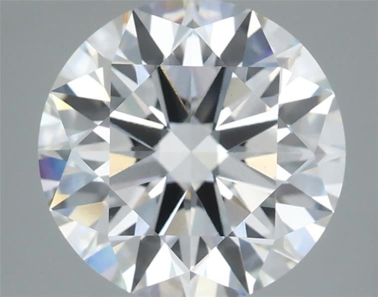 3.06ct H VVS2 Rare Carat Ideal Cut Round Lab Grown Diamond