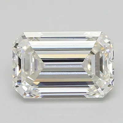 1.25ct G VS1 Excellent Cut Emerald Lab Grown Diamond