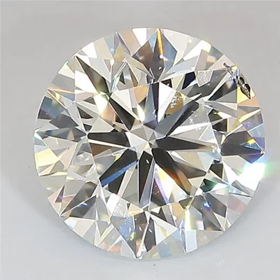 3.00ct J SI1 Excellent Cut Round Lab Grown Diamond
