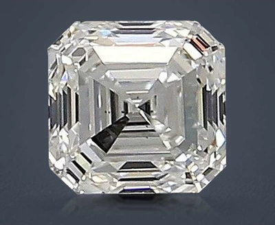 0.51ct G VS1 Rare Carat Ideal Cut Asscher Diamond