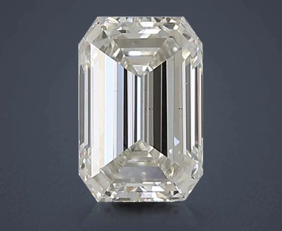 1.53ct F VS2 Rare Carat Ideal Cut Emerald Lab Grown Diamond