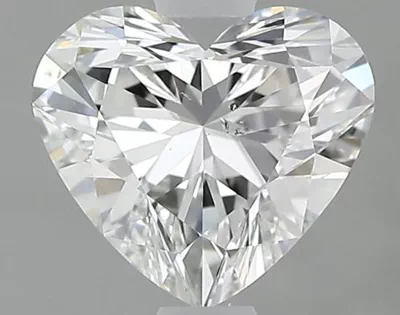 0.80ct F SI1 Rare Carat Ideal Cut Heart Diamond