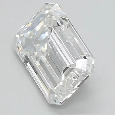 1.37ct E VS1 Rare Carat Ideal Cut Emerald Lab Grown Diamond