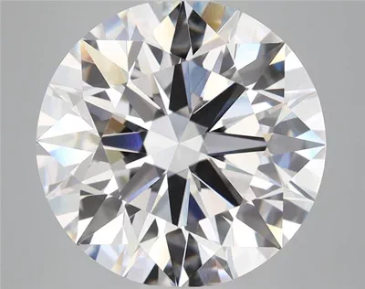 6.06ct D VVS2 Rare Carat Ideal Cut Round Lab Grown Diamond