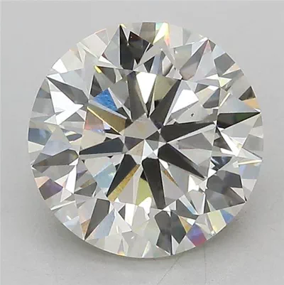 3.01ct J VS1 Excellent Cut Round Lab Grown Diamond
