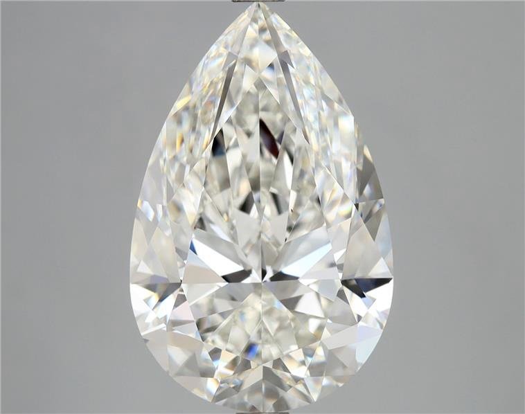 5.08ct G VS1 Rare Carat Ideal Cut Pear Diamond