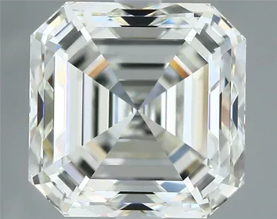 3.03ct J VVS1 Rare Carat Ideal Cut Asscher Diamond