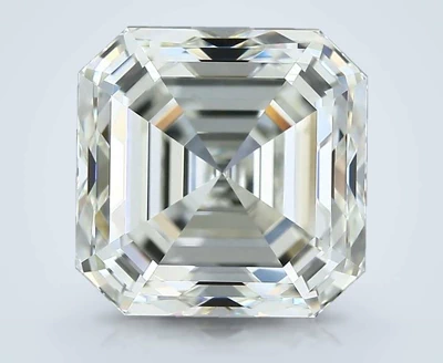 3.03ct J VVS1 Rare Carat Ideal Cut Asscher Diamond
