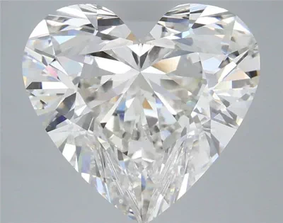 5.35ct G VS2 Rare Carat Ideal Cut Heart Lab Grown Diamond