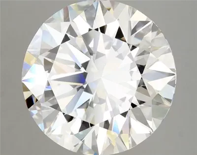 3.91ct F VVS2 Excellent Cut Round Diamond