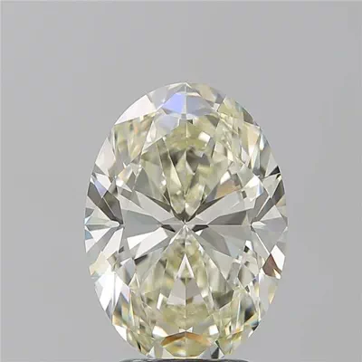 3.07ct K VVS1 Rare Carat Ideal Cut Oval Diamond