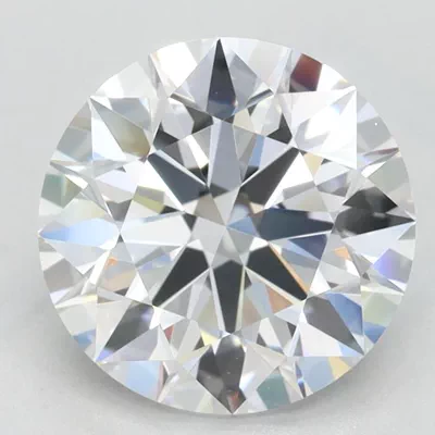 2.46ct D VVS1 Rare Carat Ideal Cut Round Lab Grown Diamond