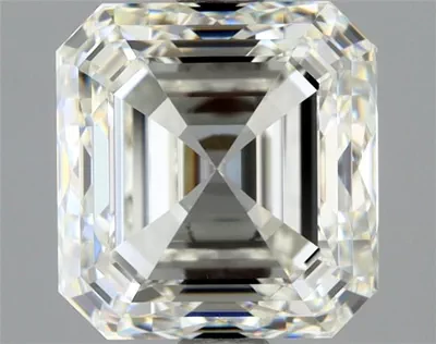 2.50ct J VVS2 Very Good Cut Asscher Diamond