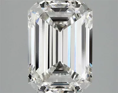2.53ct H VS1 Rare Carat Ideal Cut Emerald Lab Grown Diamond