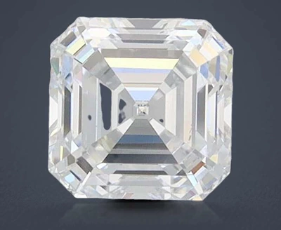 0.94ct D VS2 Rare Carat Ideal Cut Asscher Lab Grown Diamond
