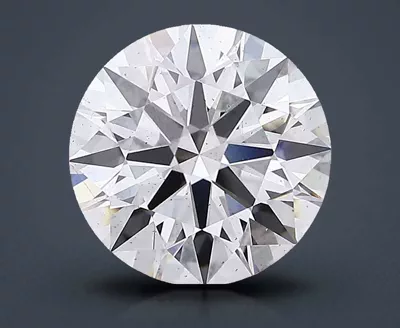 3.43ct F SI1 Rare Carat Ideal Cut Round Lab Grown Diamond