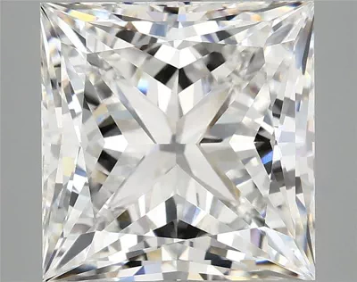 7.05ct E VVS2 Rare Carat Ideal Cut Princess Lab Grown Diamond
