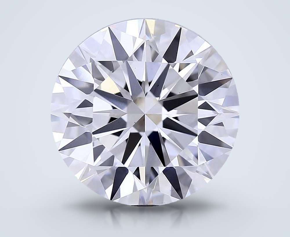 11.50ct F VS1 Rare Carat Ideal Cut Round Lab Grown Diamond