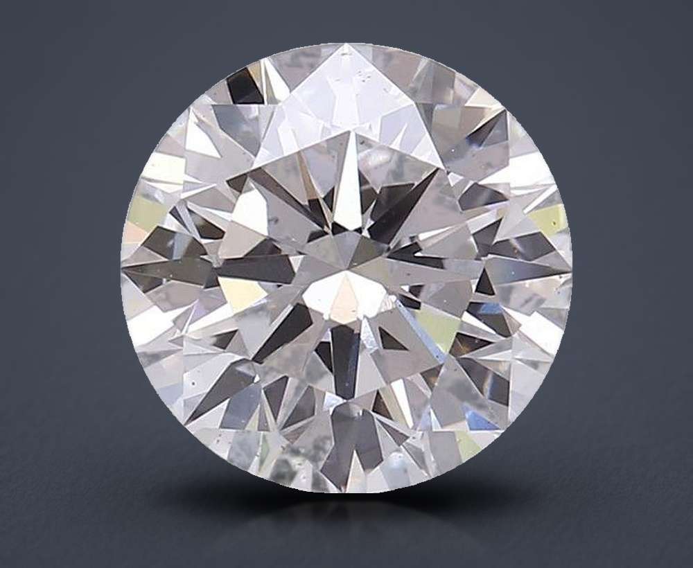 4.08ct F VS1 Rare Carat Ideal Cut Round Lab Grown Diamond