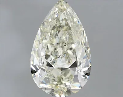 2.01ct J SI2 Rare Carat Ideal Cut Pear Diamond
