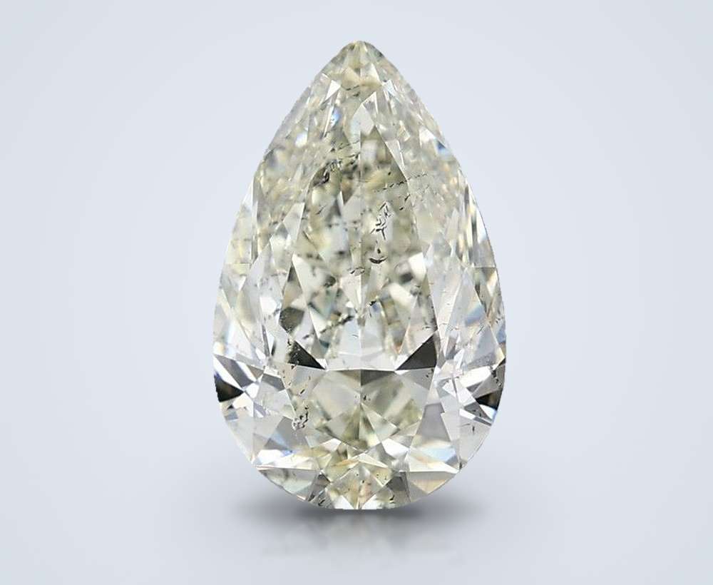 2.01ct J SI2 Rare Carat Ideal Cut Pear Diamond