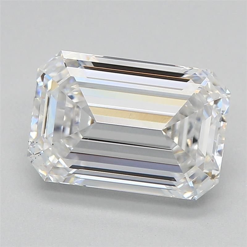 2.08ct E VS1 Rare Carat Ideal Cut Emerald Lab Grown Diamond