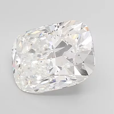 8.04ct F VVS2 Rare Carat Ideal Cut Cushion Lab Grown Diamond
