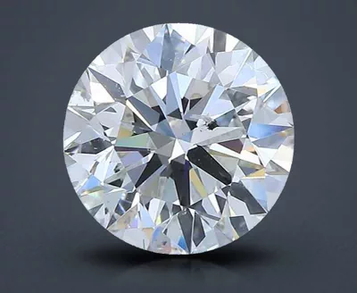 3.01ct G SI2 Rare Carat Ideal Cut Round Diamond