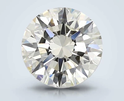 3.01ct K VS2 Rare Carat Ideal Cut Round Diamond