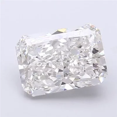 3.06ct F VVS2 Rare Carat Ideal Cut Radiant Lab Grown Diamond