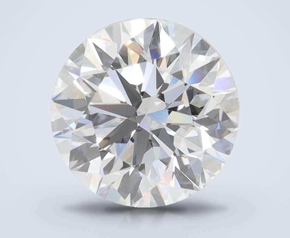 2.47ct D IF Rare Carat Ideal Cut Round Lab Grown Diamond