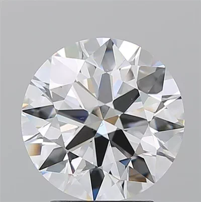 3.03ct E VS2 Rare Carat Ideal Cut Round Diamond