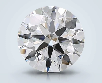 3.03ct E VS2 Rare Carat Ideal Cut Round Diamond