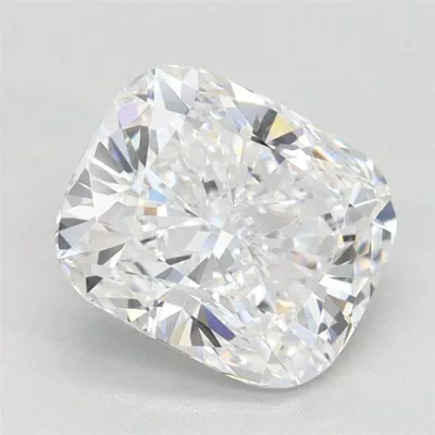 2.03ct D VVS1 Rare Carat Ideal Cut Cushion Lab Grown Diamond