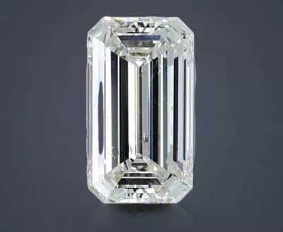 2.72ct K SI2 Rare Carat Ideal Cut Emerald Diamond