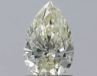 1.01ct K SI2 Rare Carat Ideal Cut Pear Diamond