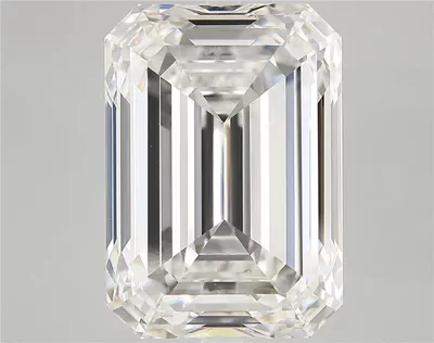 15.27ct H VS2 Rare Carat Ideal Cut Emerald Lab Grown Diamond