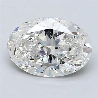 2.58ct H SI2 Very Good Cut Oval Diamond