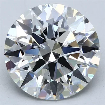 4.05ct E VS2 Rare Carat Ideal Cut Round Lab Grown Diamond