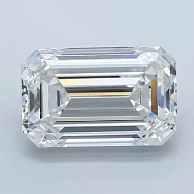 1.82ct E VS1 Rare Carat Ideal Cut Emerald Lab Grown Diamond