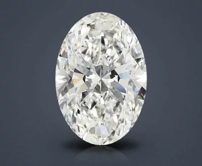 10.04ct F VVS2 Rare Carat Ideal Cut Oval Lab Grown Diamond