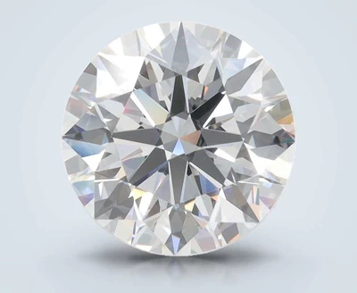 4.01ct D FL Rare Carat Ideal Cut Round Lab Grown Diamond