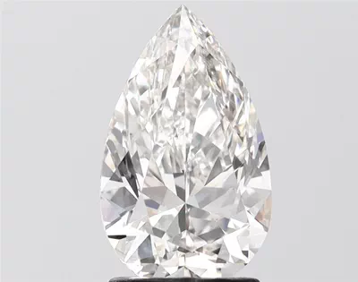 2.00ct I VS2 Rare Carat Ideal Cut Pear Lab Grown Diamond