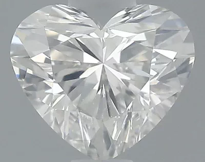 0.54ct I SI2 Rare Carat Ideal Cut Heart Diamond