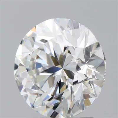 2.70ct H SI1 Rare Carat Ideal Cut Round Diamond