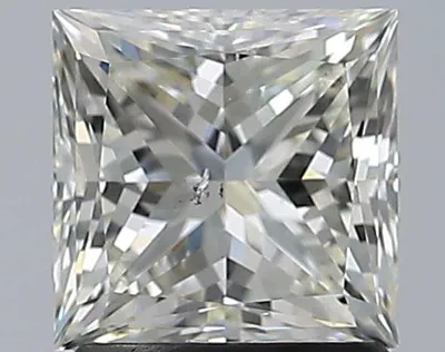 1.51ct K SI2 Excellent Cut Princess Diamond