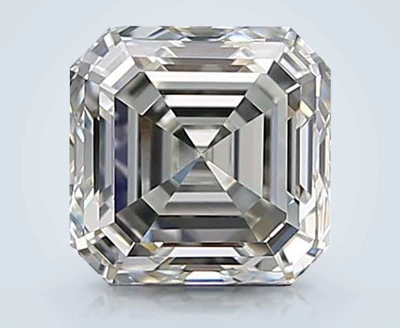 0.90ct I VVS2 Rare Carat Ideal Cut Asscher Diamond