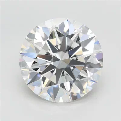 4.09ct F VVS2 Rare Carat Ideal Cut Round Lab Grown Diamond