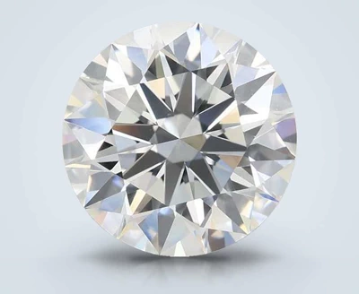 4.09ct F VVS2 Rare Carat Ideal Cut Round Lab Grown Diamond