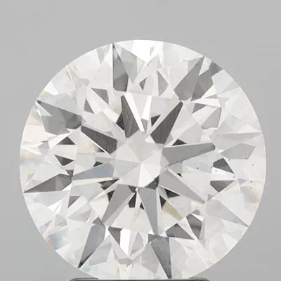 3.25ct H VS2 Rare Carat Ideal Cut Round Lab Grown Diamond